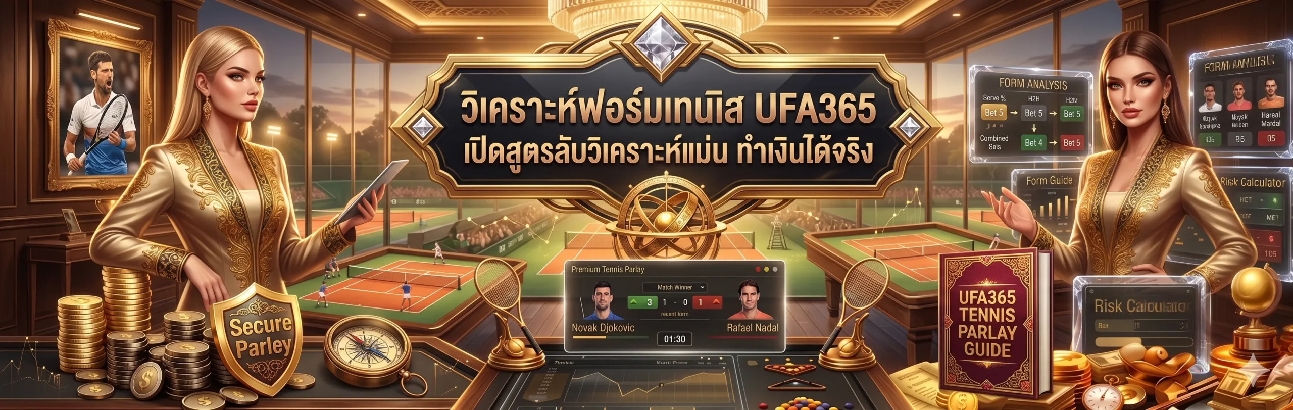 วิเคราะห์ฟอร์มเทนนิส UFA365