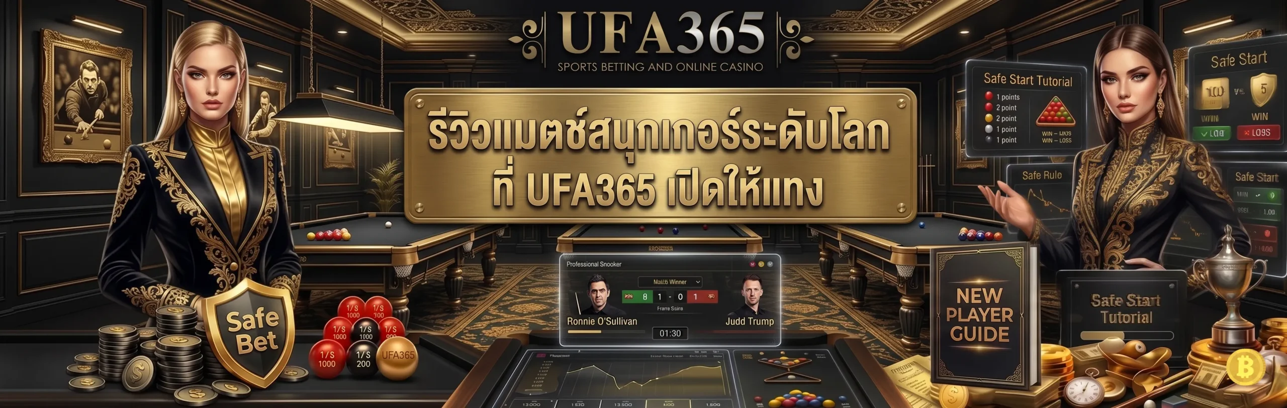 รีวิวสนุกเกอร์ UFA365