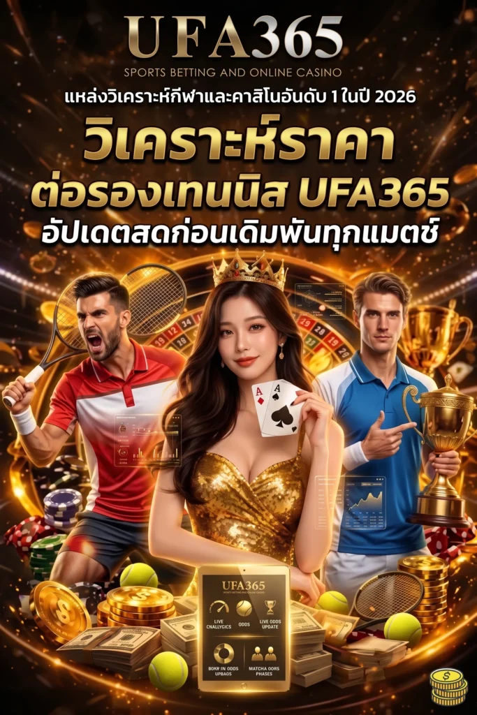 ราคาต่อรองเทนนิส UFA365