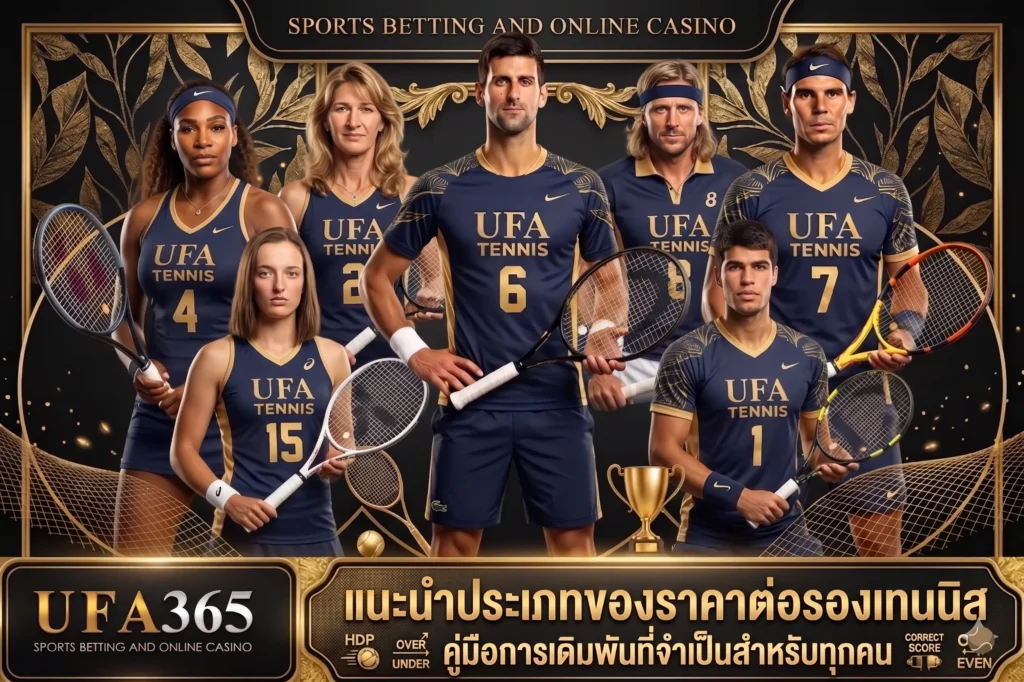 ราคาต่อรองเทนนิส UFA365