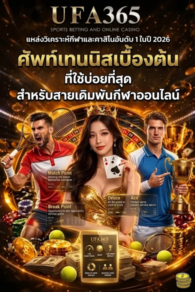 ศัพท์เทนนิส UFA365
