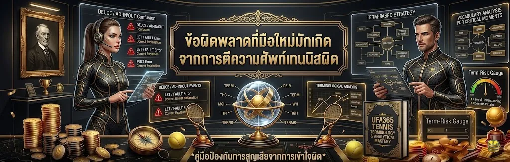 ศัพท์เทนนิส UFA365