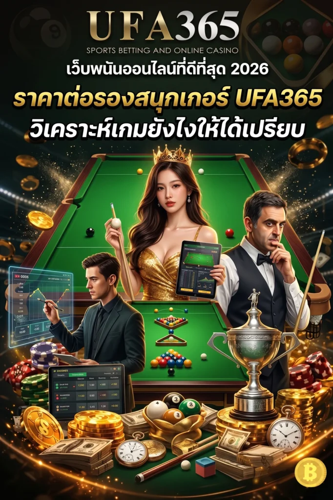 ราคาต่อรองสนุกเกอร์ UFA365