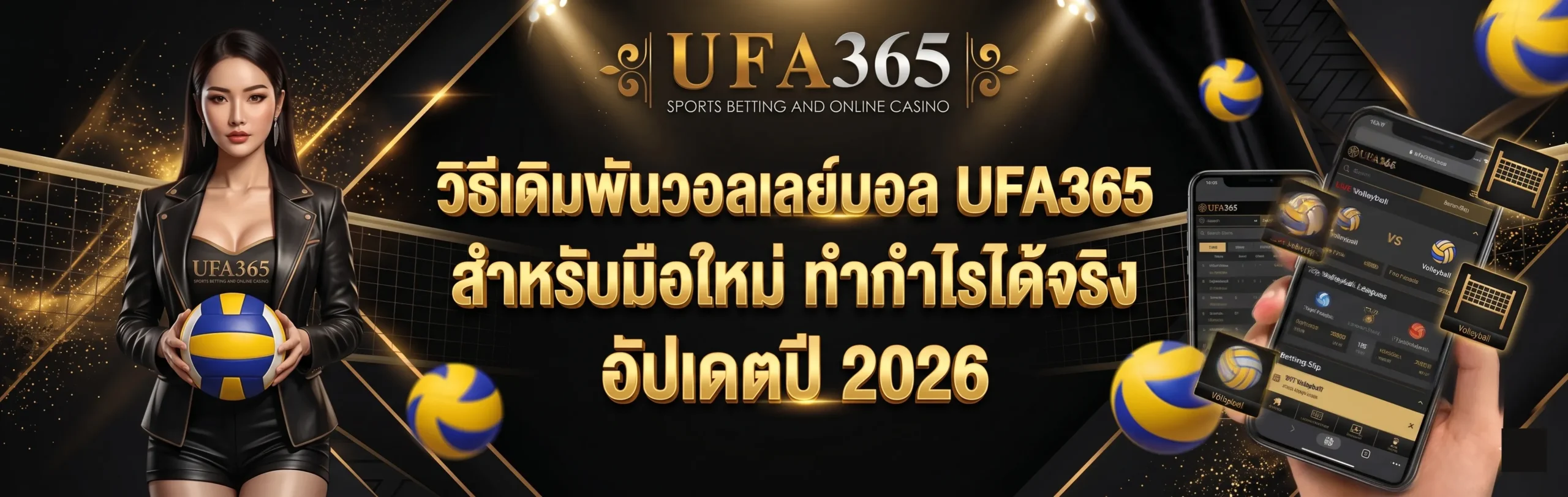 วิธีเดิมพันวอลเลย์บอล UFA365