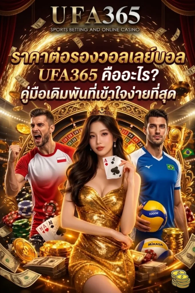 ราคาต่อรองวอลเลย์บอล UFA365