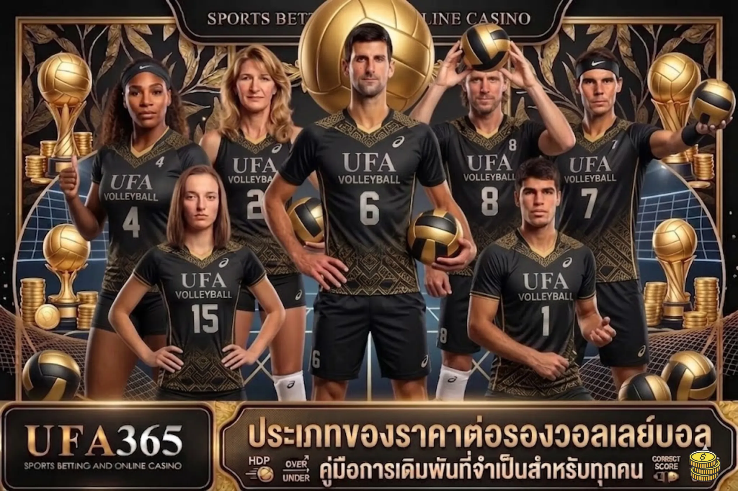 ราคาต่อรองวอลเลย์บอล UFA365