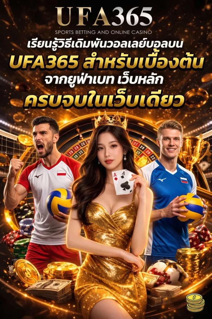 วิธีเดิมพันวอลเลย์บอล UFA365